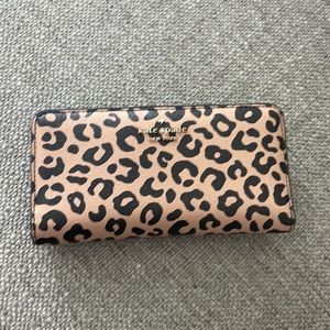 Kate Spade Wallet - Cheetah Print
